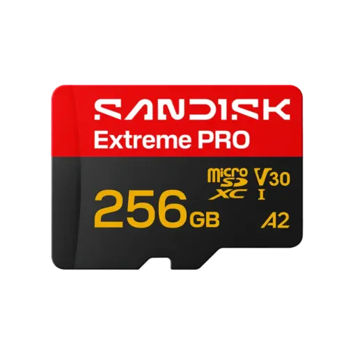 כרטיס זיכרון דגם Extreme PRO microSDXC UHS-I 256GB מבית SanDisk