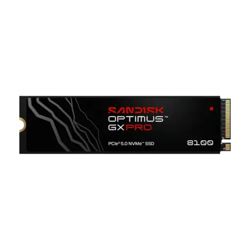 כונן SSD פנימי NVMe דגם Optimus GX PRO 8100 4TB מבית SanDisk