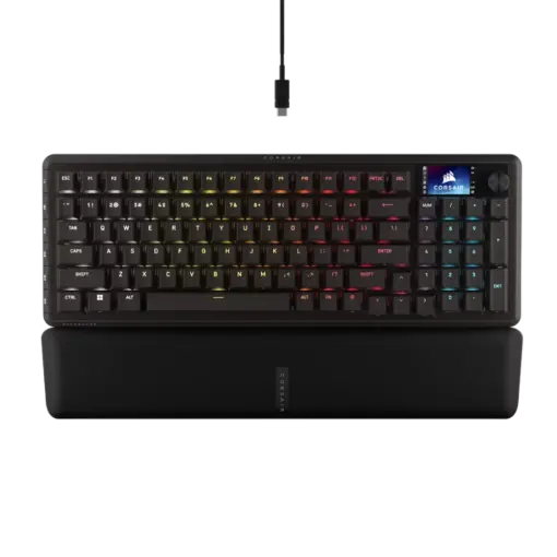 מקלדת גיימינג מכנית אלחוטית דגם VANGUARD 96 Wireless מבית Corsair