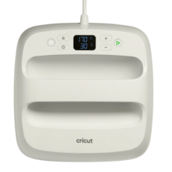 מכבש חום דגם Cricut EasyPress SE (22.5×22.5 סמ) + משטח עבודה מבית Cricut