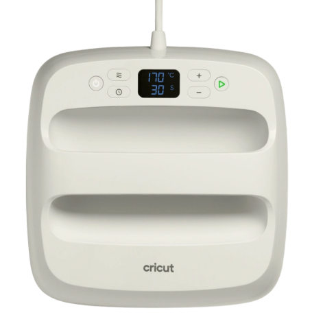 מכבש חום דגם Cricut EasyPress SE (22.5×22.5 סמ) + משטח עבודה מבית Cricut