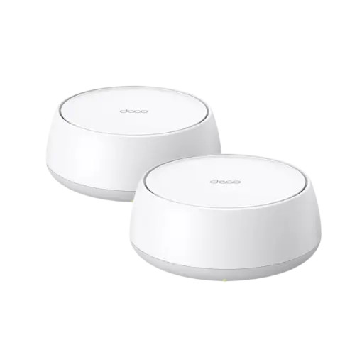 מערכת Mesh ביתית בתקן WiFi 7 דגם Deco BE25 (2 יחידות) מבית TP-Link