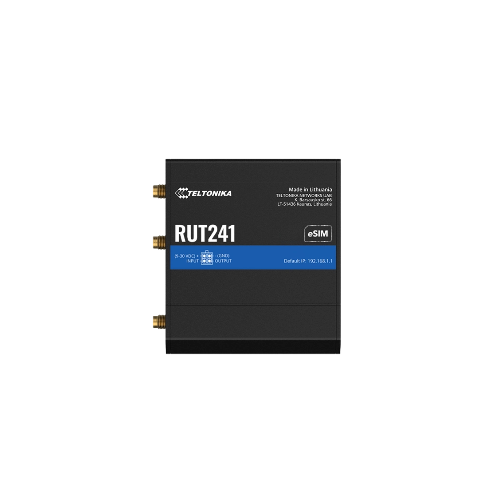 נתב 4G תעשייתי דגם RUT241 מבית TELTONIKA