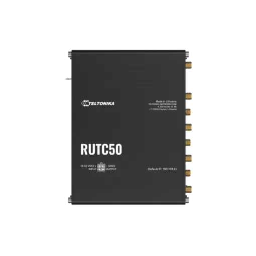 נתב תעשייתי RUTC50 5G מבית TELTONIKA