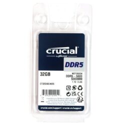 זכרון לנייד Crucial 32GB DDR5 5600MHz SODIMM C46