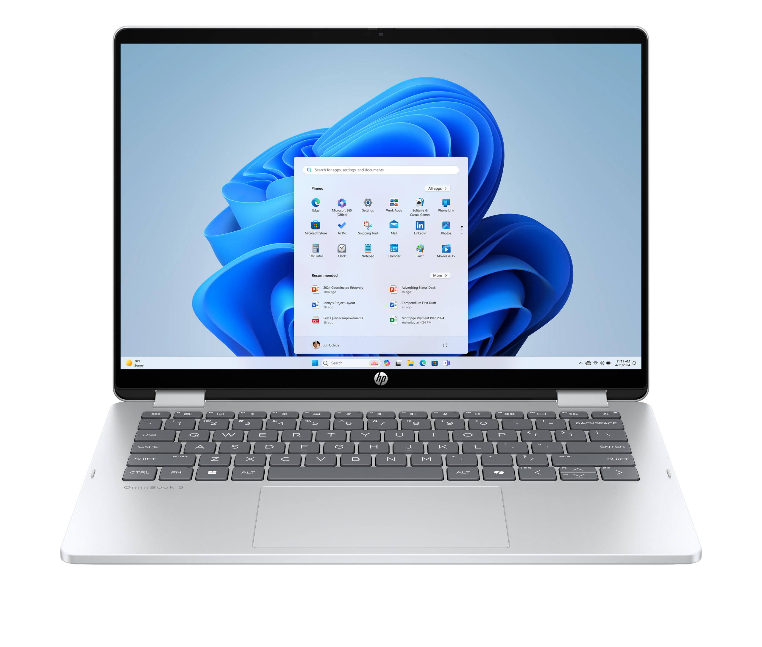 HP OmniBook 5 Flip 14-fp0002nj - Core5-120U|16G|512G|3YR