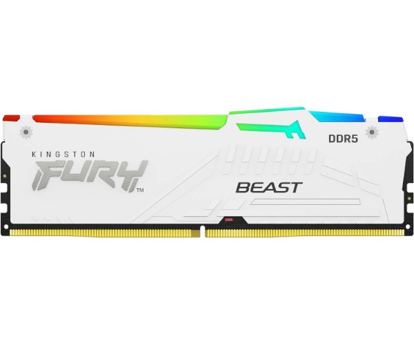 זכרון לבן לנייח Kingston Fury Beast RGB 32GB DDR5 6800Mhz C34