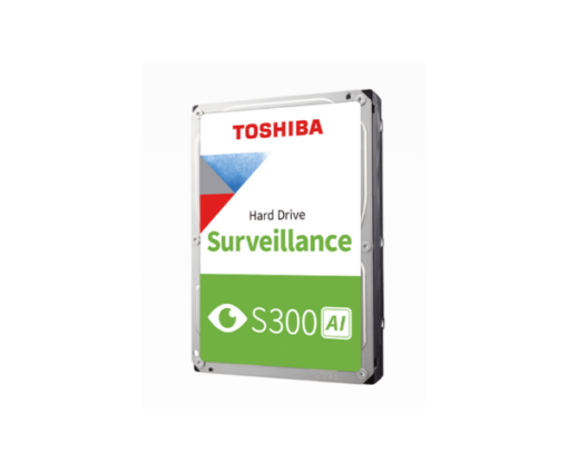 דיסק פנימי למצלמות TOSHIBA S300 AI 10TB 7200RPM 512MB