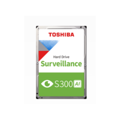 דיסק פנימי למצלמות TOSHIBA S300 AI 10TB 7200RPM 512MB