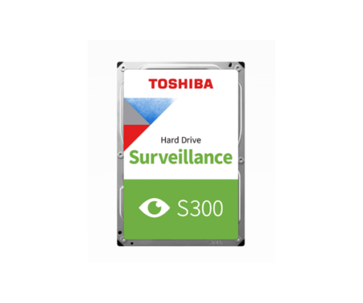 דיסק פנימי למצלמות TOSHIBA S300 4TB SATA 5400RPM 256MB