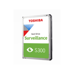 דיסק פנימי למצלמות TOSHIBA S300 4TB SATA 5400RPM 256MB