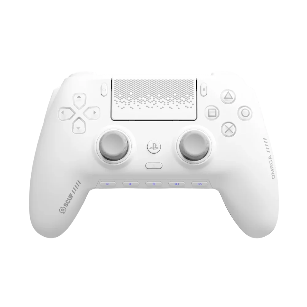 בקר גיימינג אלחוטי דגם Omega בצבע לבן מבית SCUF